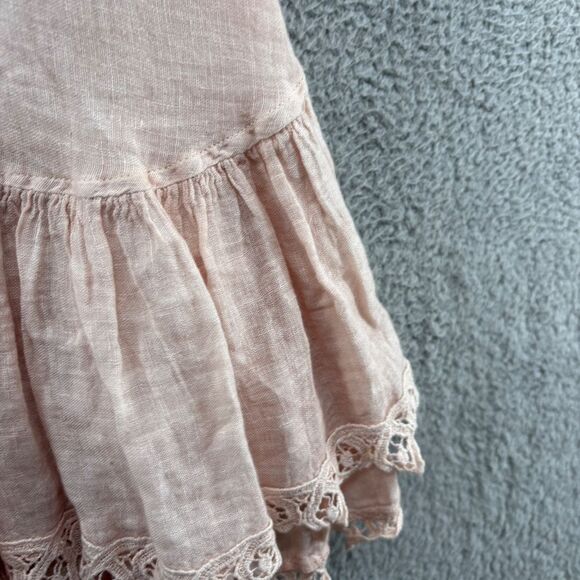 SUNDAY St. Tropez Julia Linen Embroidered Dress - Picture 3 of 8